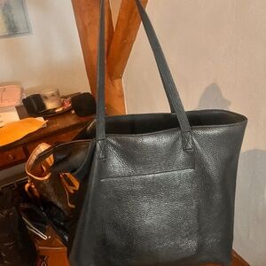Madewell leather tote